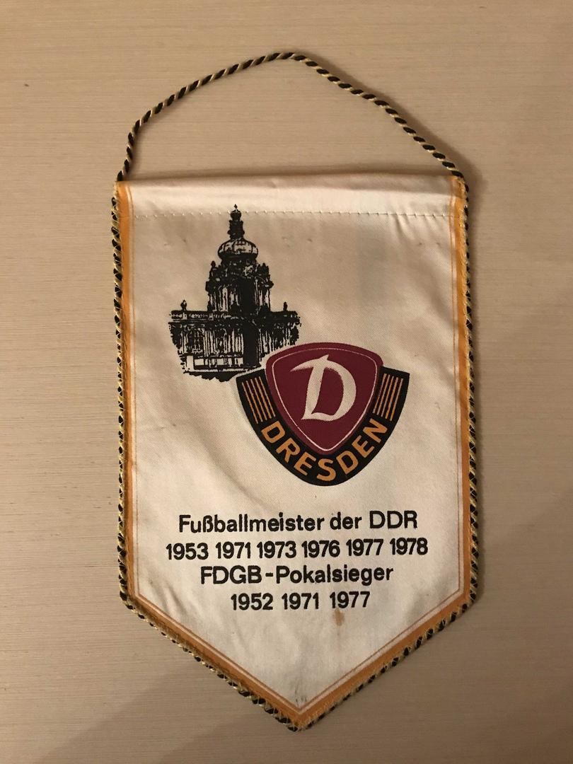 Вымпел Динамо Дрезден ГДР 1
