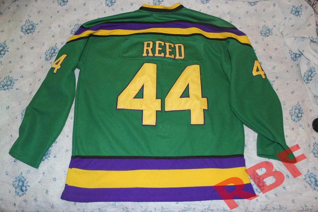 Хоккейный свитер #44 Fulton Reed из фильма Могучие утята(The Mighty Ducks) XL 1