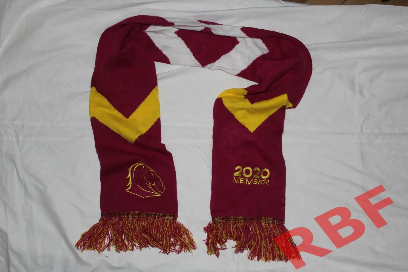 Шарф регби клуб Брисбен Бронкос(Австралия) 2