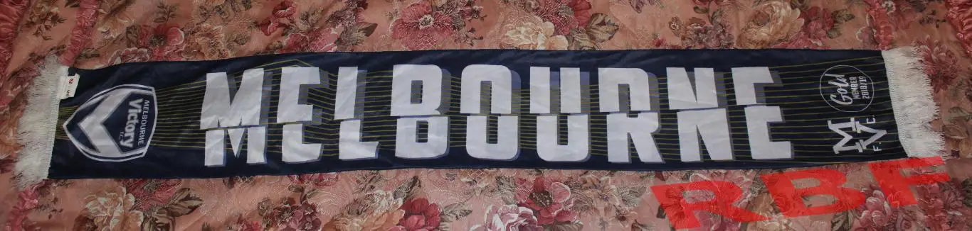 Шарф двусторонний легкий ФК Мельбурн Виктори(Мельбурн,Австралия)