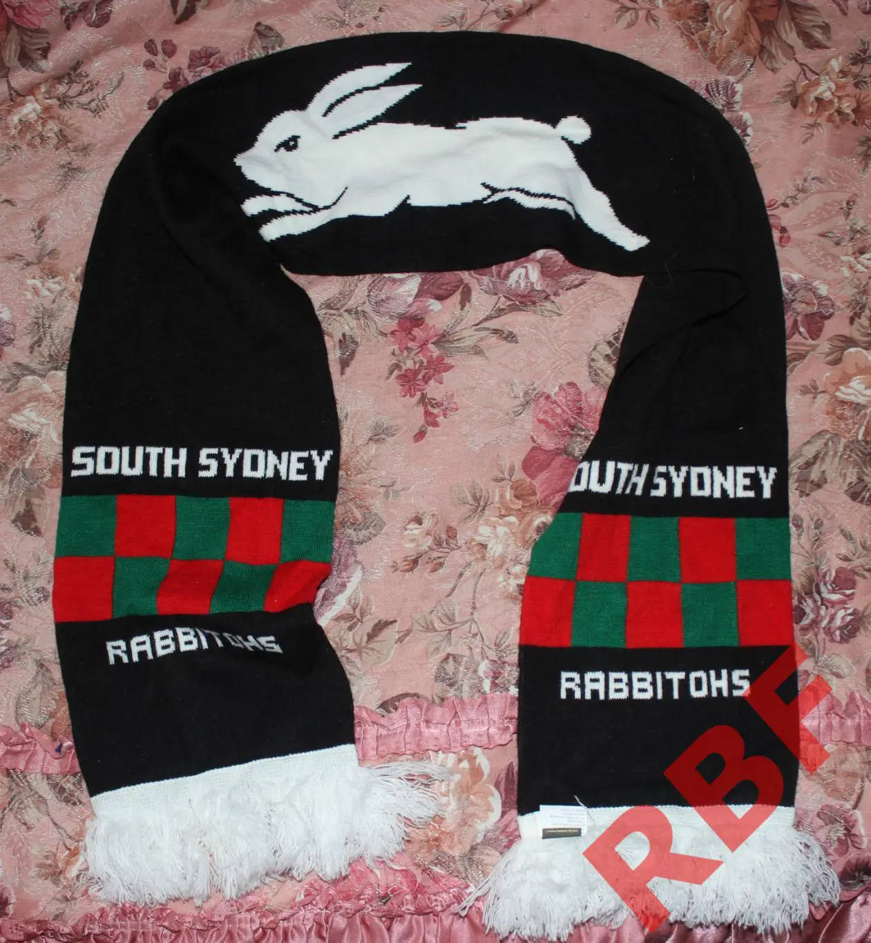 Шарф регби клуб Саут Сидней Рэббитоуз(Австралия) 2
