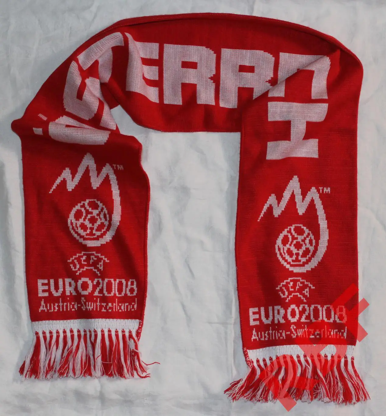Шарф официальный лицензионный сборной Австрии с ЕВРО 2008 2