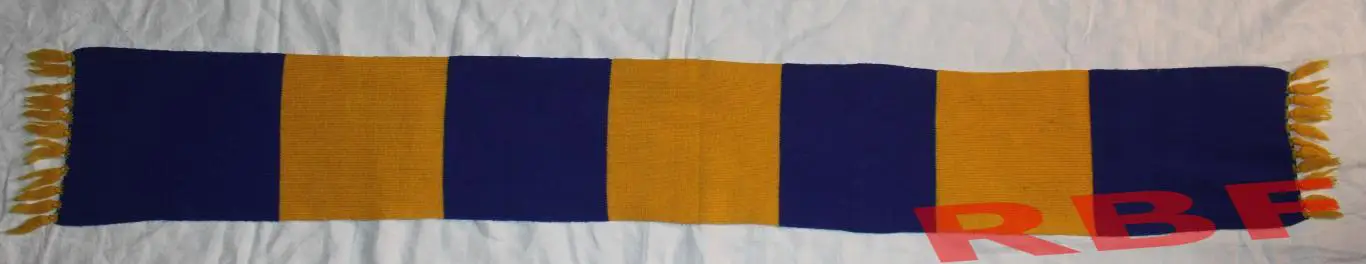 Шарф желто-синий зарубежный 1