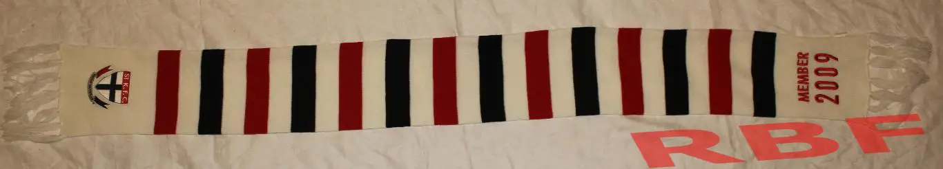 Шарф двухсторонний ФК Сент-Килда(Мельбурн,Австра лия)