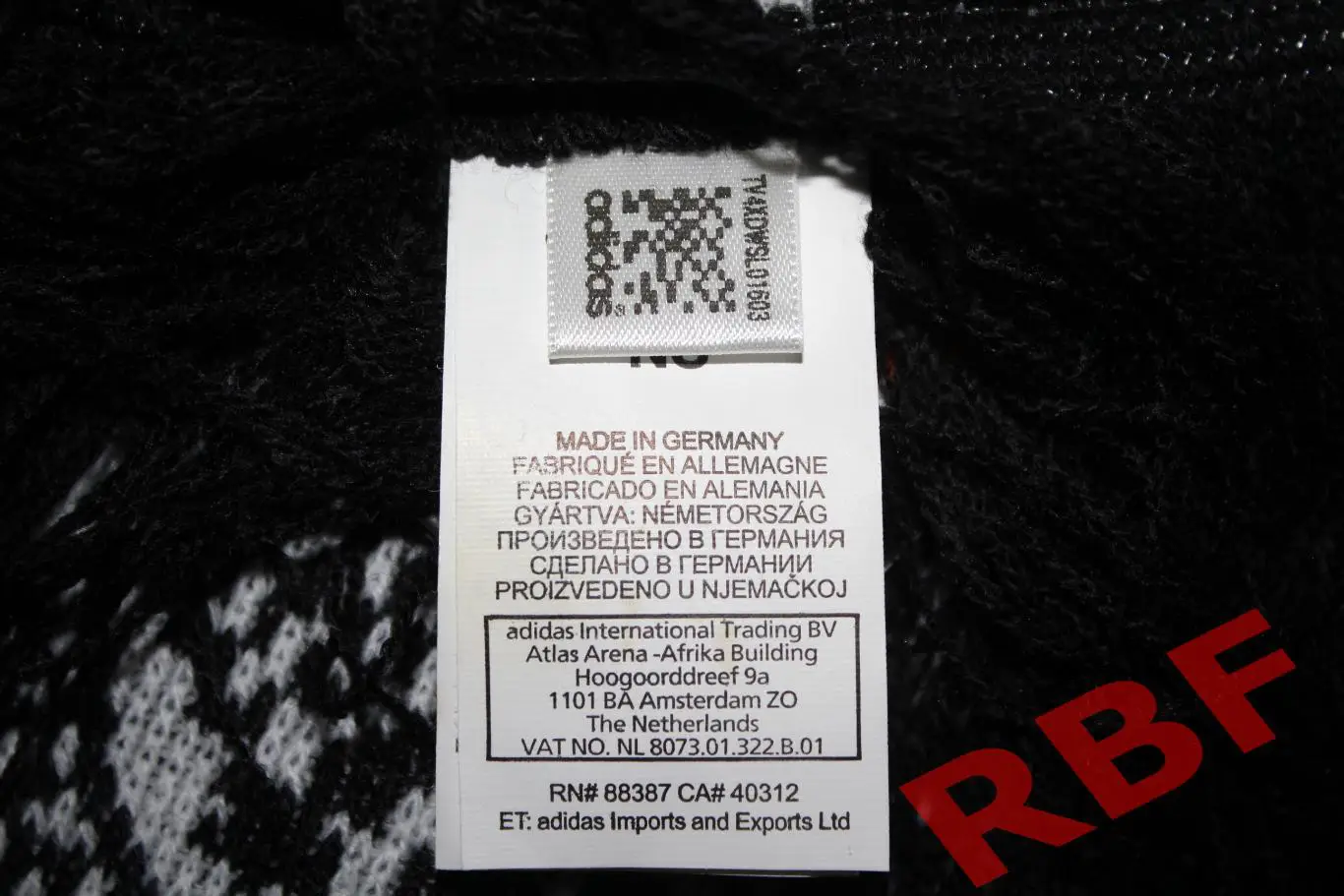 Шарф сборной Германии(Адидас,сделан в Германии) 3