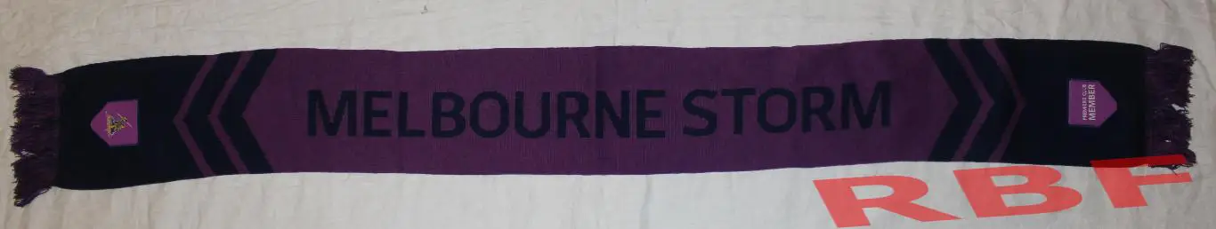 Шарф фанатский регбийного клуба Мельбурн Сторм(Австралия)