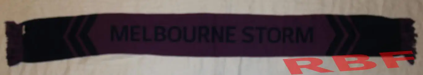 Шарф фанатский регбийного клуба Мельбурн Сторм(Австралия) 1