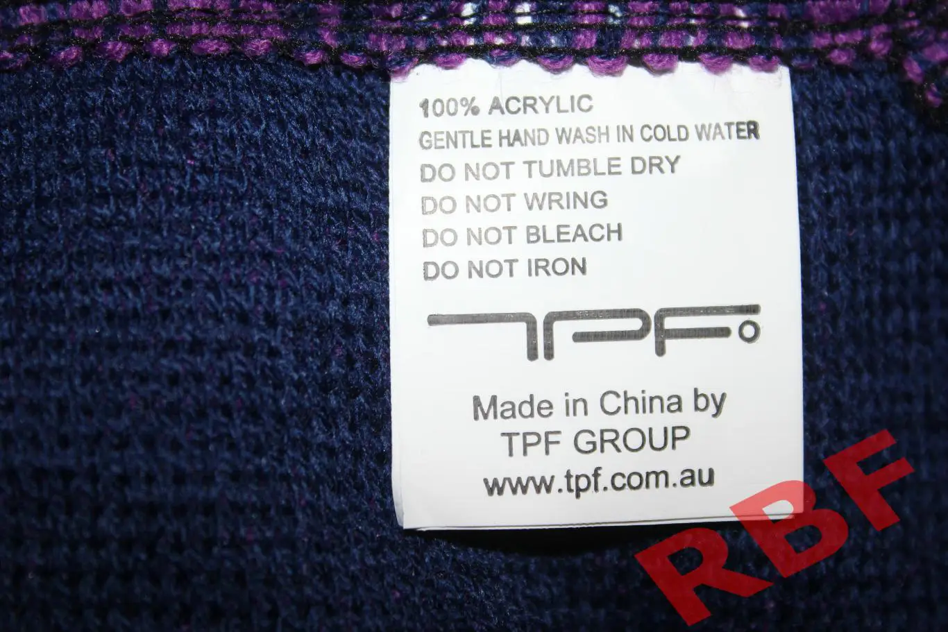 Шарф фанатский регбийного клуба Мельбурн Сторм(Австралия) 4