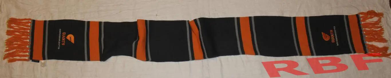 Шарф фанатский регбийного клуба Greater Western Sydney Giants(Австралия)