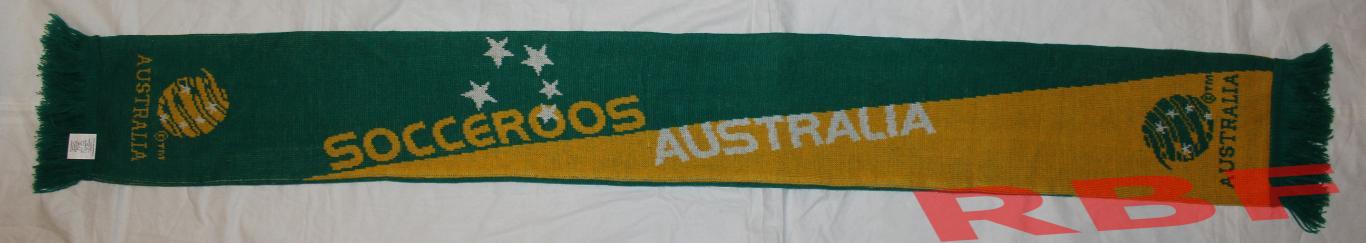Шарф сборной Австралии по футболу официальный лицензионный 2