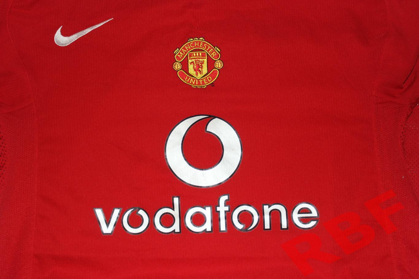 Футболка NIKE Манчестер Юнайтед сезон 2004-2005 домашняя 2