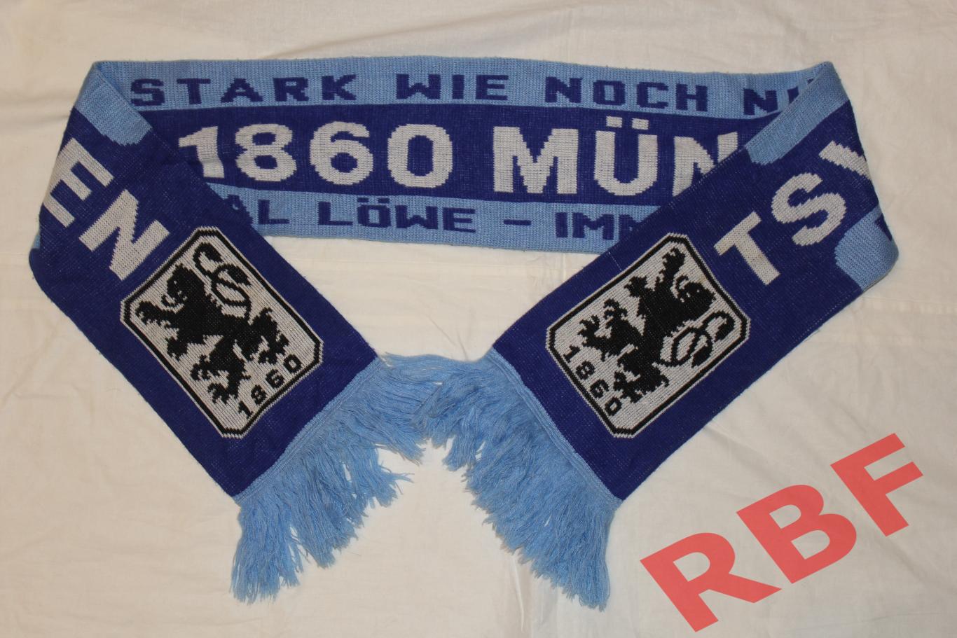 Шарф двухсторонний ФК Мюнхен 1860(Мюнхен,Германия)