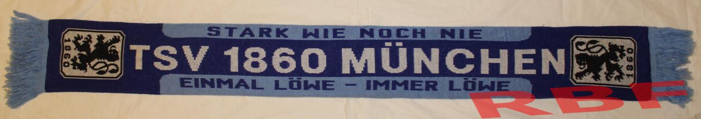 Шарф двухсторонний ФК Мюнхен 1860(Мюнхен,Германия) 1