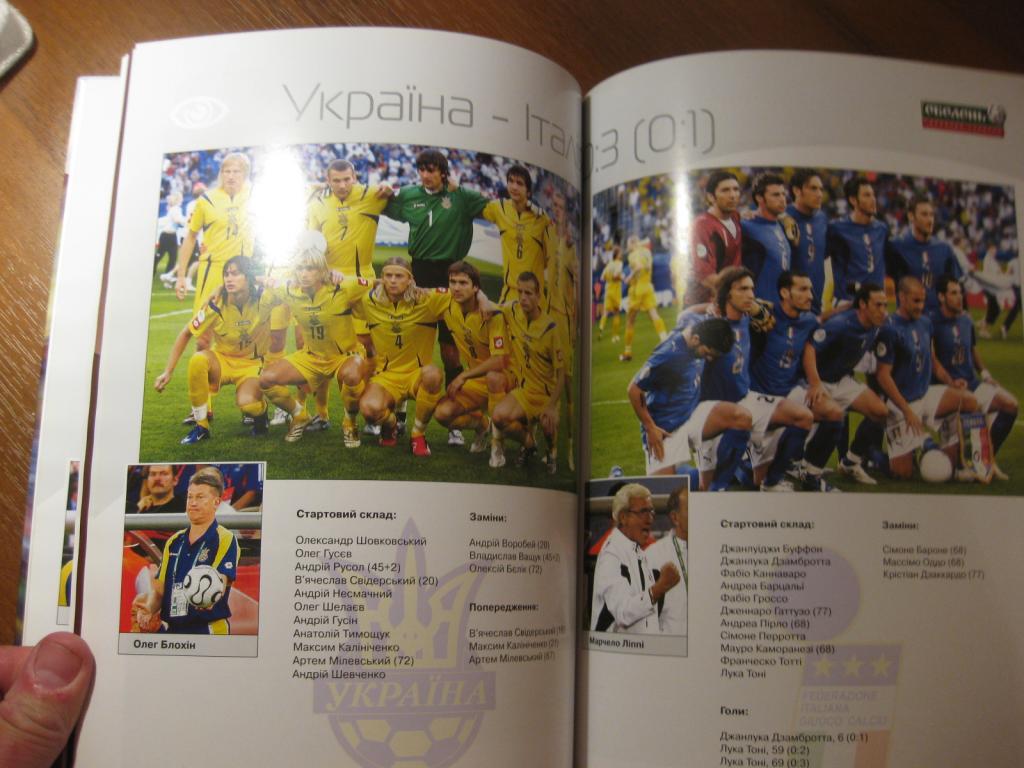 книга - футбол спорт Украина фотоальбом Чемпионат мира ( Германия) 2006 5