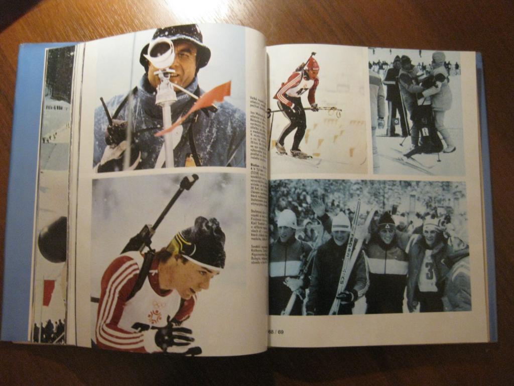 книга - фотоальбом Олимпийские игры 1984 Сараево Югославия спорт хоккей 3