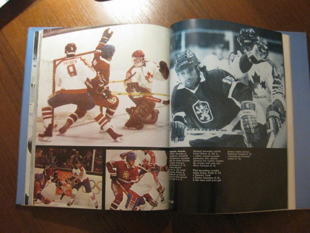 книга - фотоальбом Олимпийские игры 1984 Сараево Югославия спорт хоккей 5
