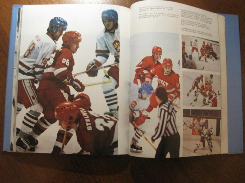 книга - фотоальбом Олимпийские игры 1984 Сараево Югославия спорт хоккей 6