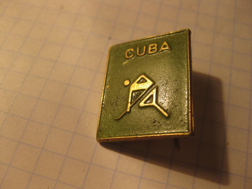 значок - хоккей - федерация - Куба - спорт 1