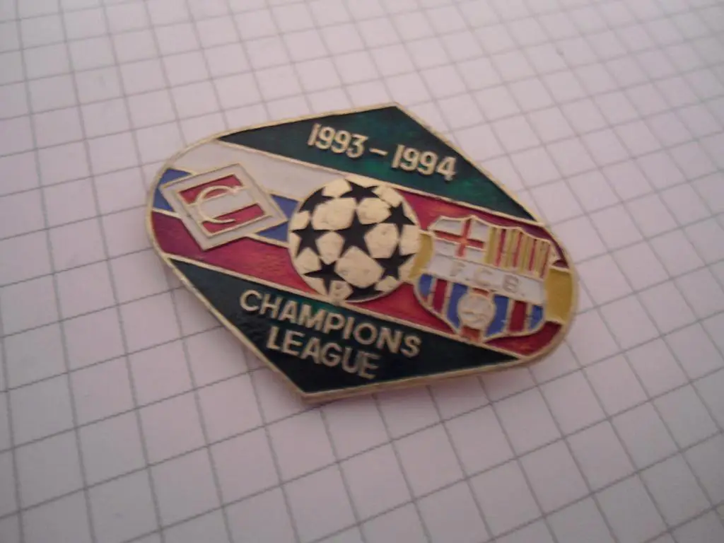 Спартак - Москва - Барселона - значок - Лига чемпионов - футбол