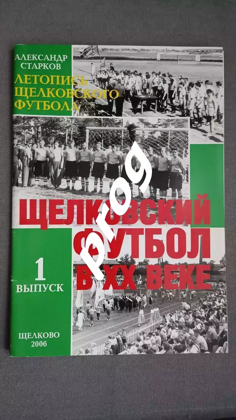 Летопись щелковского футбола. Щелковский футбол в ХХ веке.