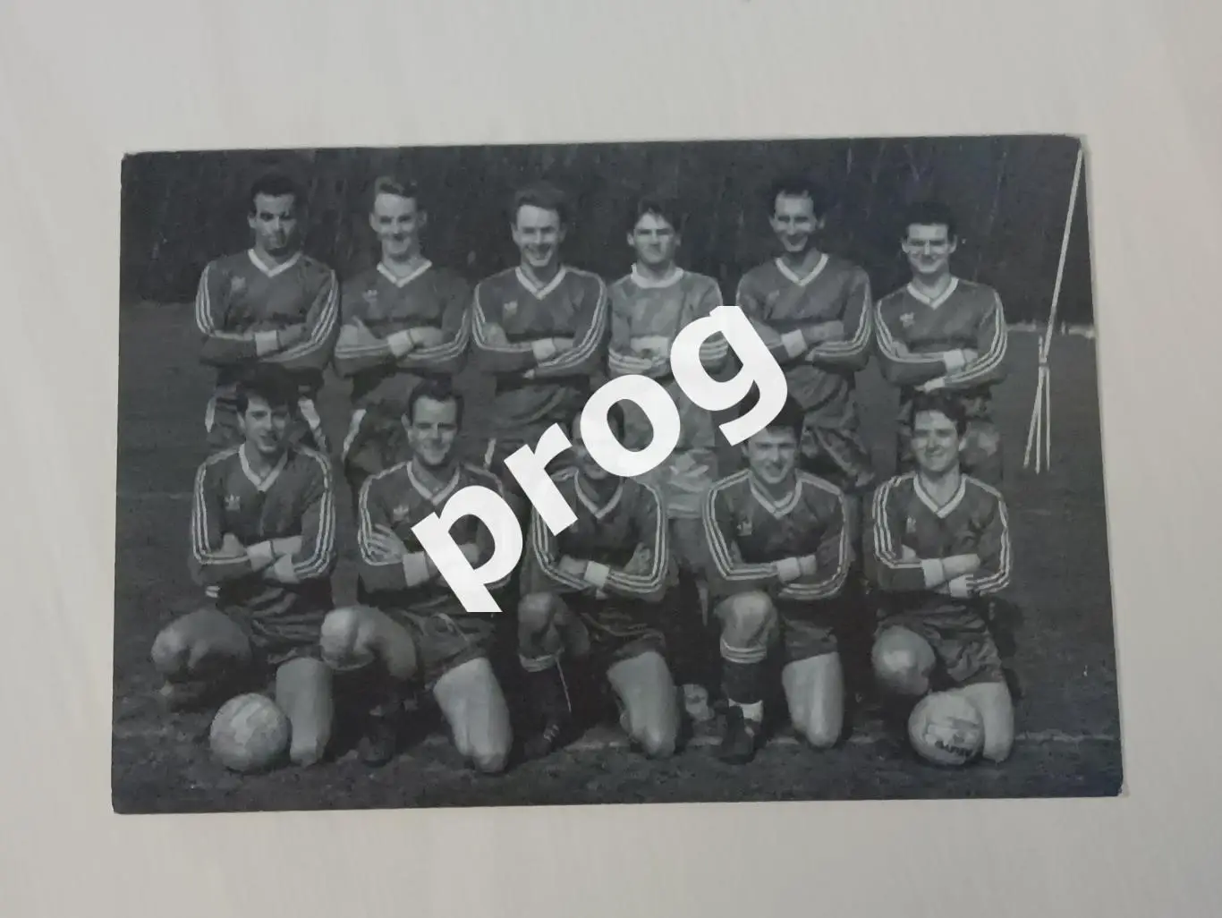 Открытка. Команда Брадфорд 1989