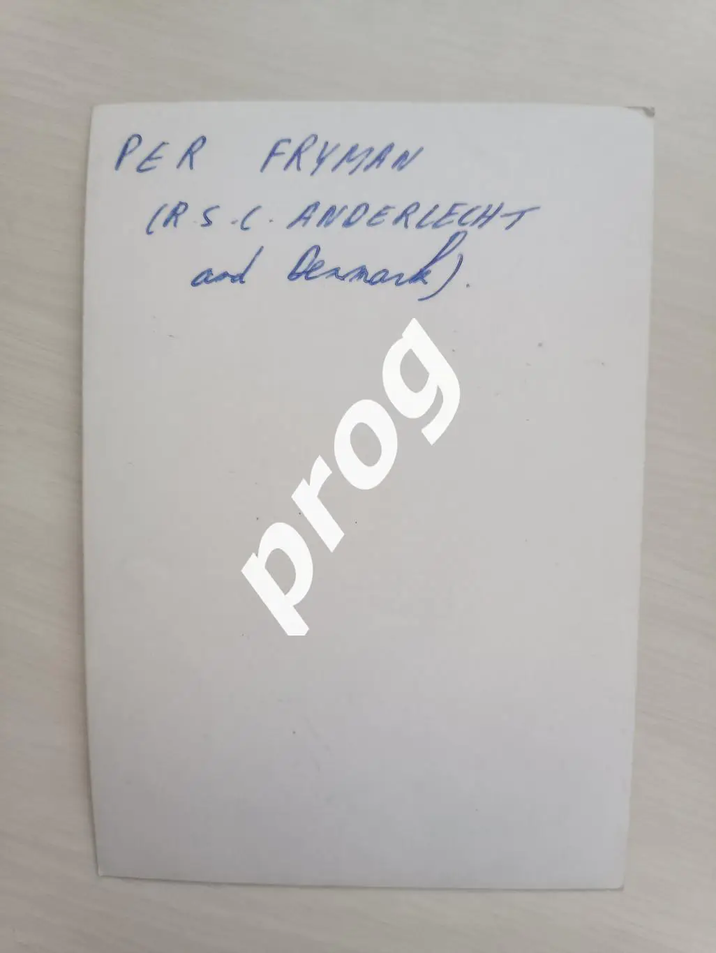 Пер Фриман Андерлехт 1