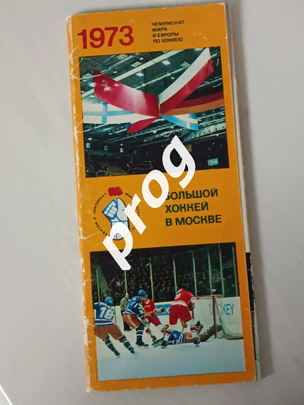 Большой хоккей в Москве. Чемпионат мира и Европы-1973