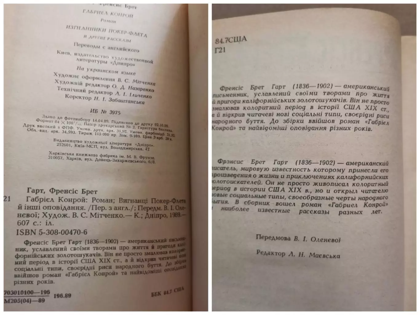 Габрієл Конрой й інші оповід. Френсіс Брет Гарт 2