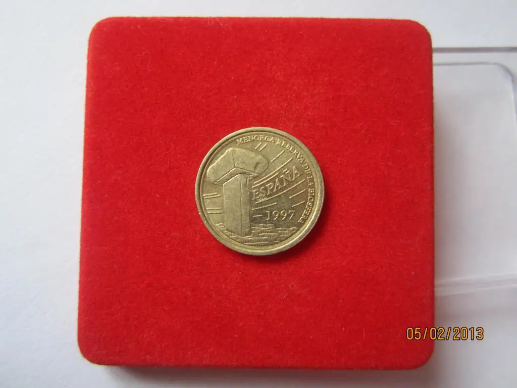 Испания.5 песет 1997