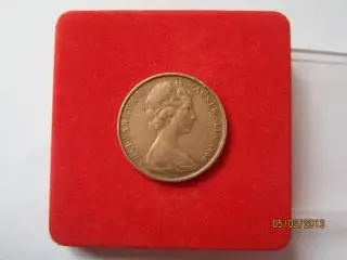 Австралия 2 пенса 1966(дракон)