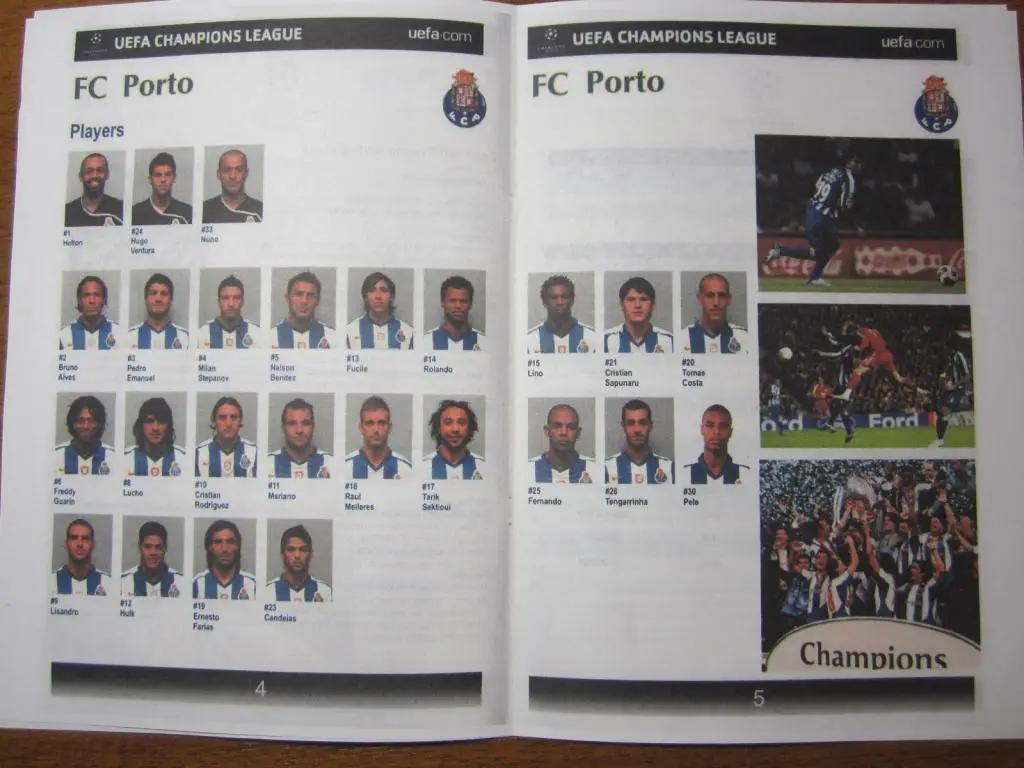 2008г.Порто-Динамо Киев...Лига Чемпионов 1