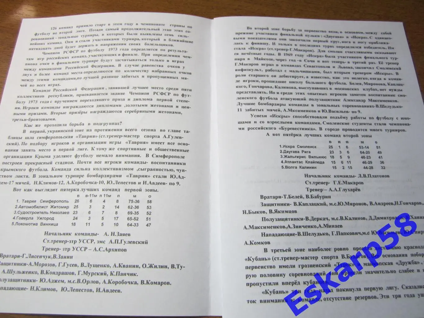 Финал. первенства. СССР. среди. команд. 2. лиги. 1973 год. 1