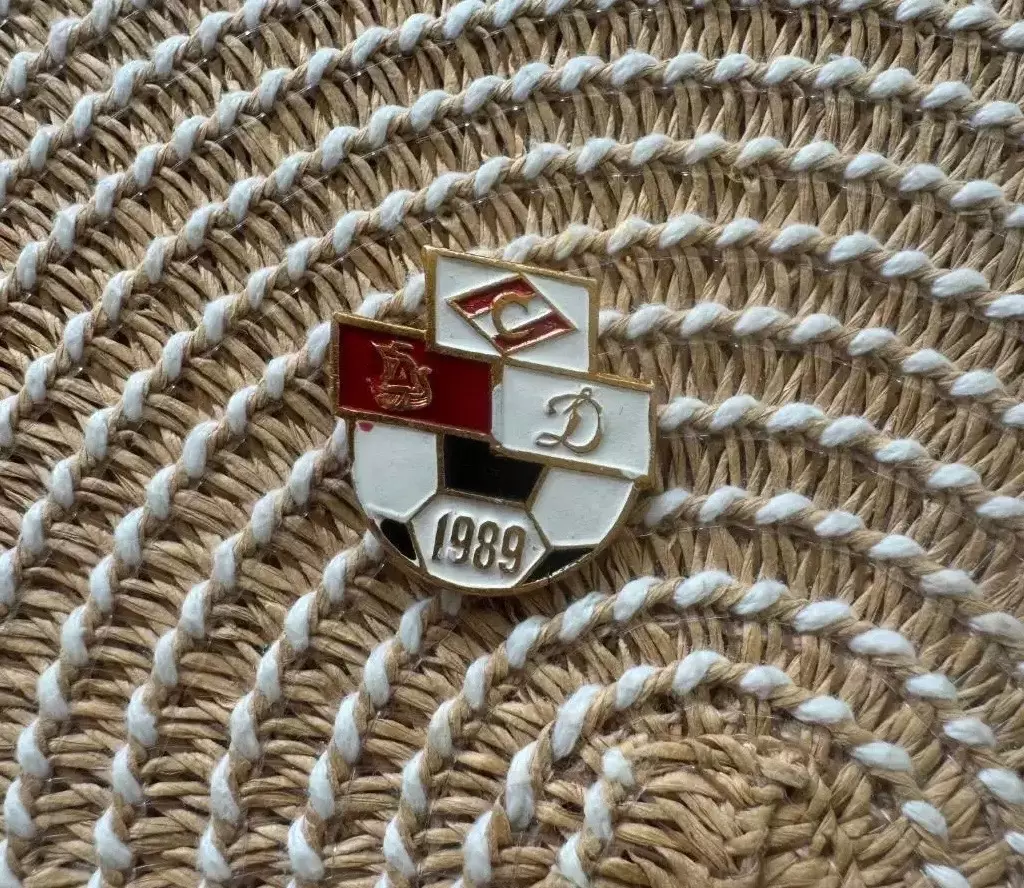 Знак значок Спартак Днепр Динамо 1989