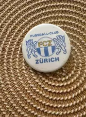 Знак значок Цюрих ФК Швейцария 1985 год.