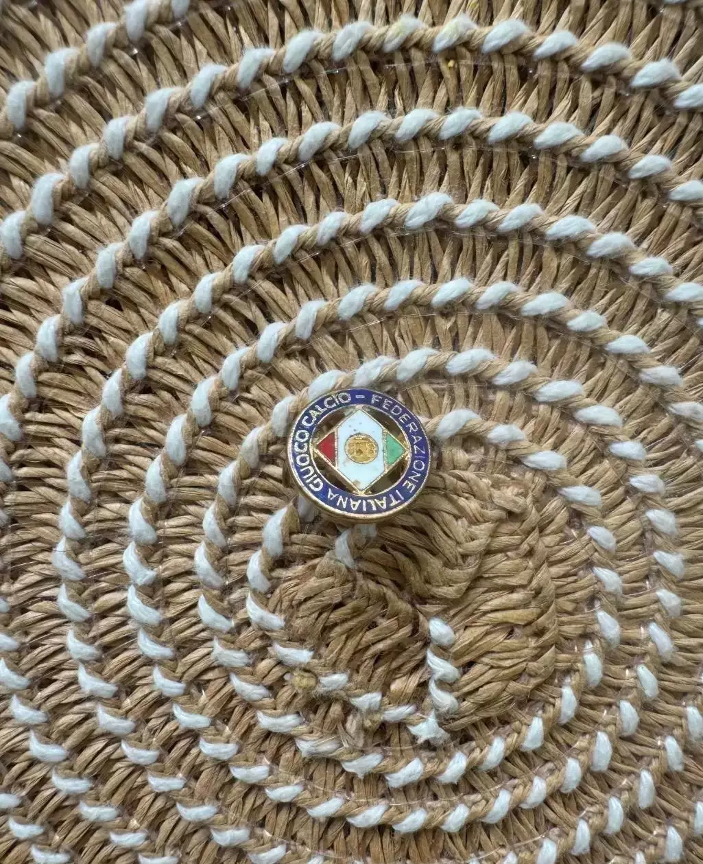 Знак значок Федерация Футбола Италии 1970 Оригинал