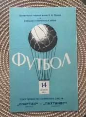 Спартак Москва Пахтакор Ташкент 14.10.1973