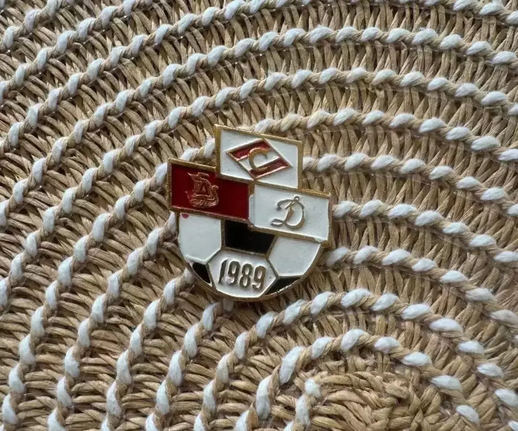 Знак значок Спартак Днепр Динамо 1989