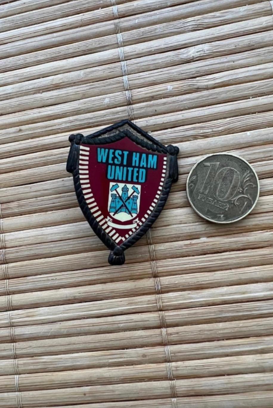 Знак значок Вест Хэм Юнайтед 1975 West Ham United