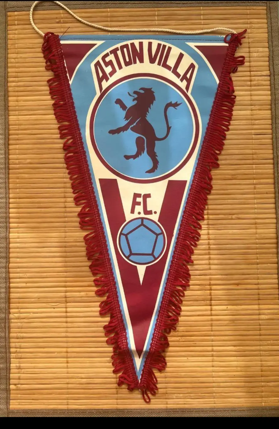 Вымпел Астон Вилла Англия 1988