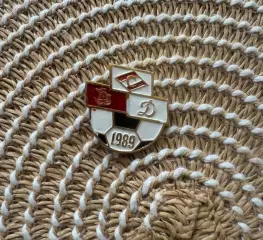 Знак значок Спартак Днепр Динамо 1989