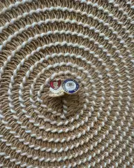 Знак значок Ливерпуль Англия Глазго Рейнджерс Шотландия дружба фанатов 1990