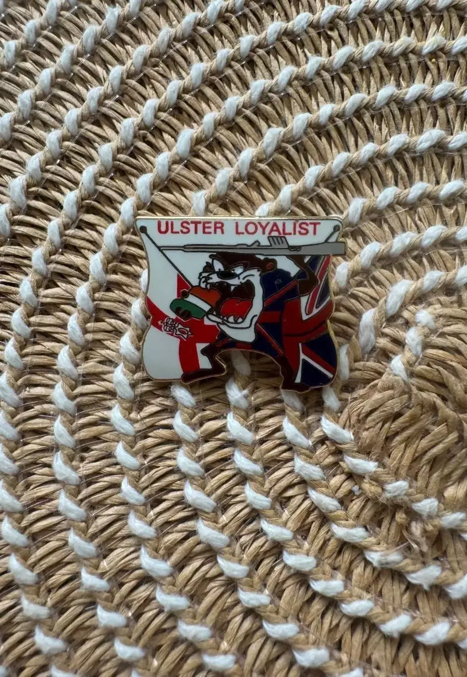 Знак фанатский. Англия. Чемпионат Европы 1998. Франция