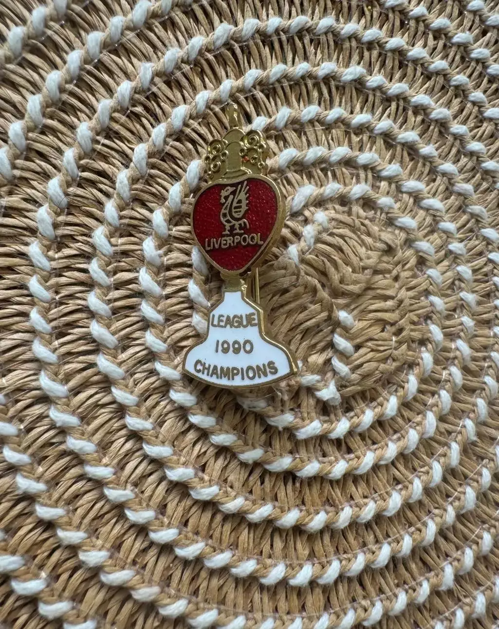 Знак значок Ливерпуль Англия. Чемпион 1990