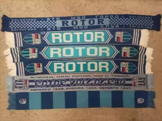 6 старых шарфов Ротор.