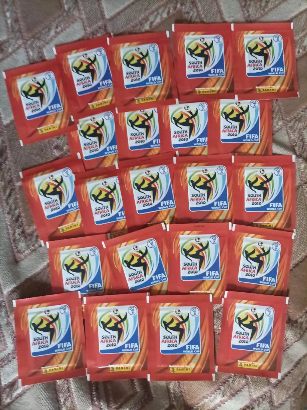 Чемпионат Мира 2010, 22 пакетика