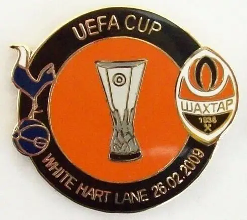ФК Шахтер Донецк -Тоттенхэм Англия кубок УЕФА 2008-09 (1)