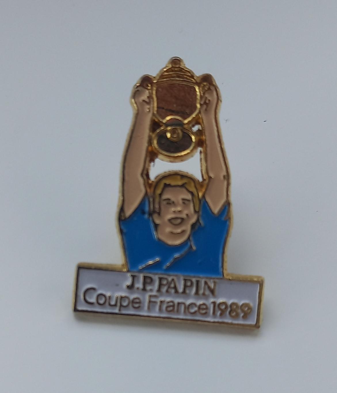Жан-Пьер Папен Олимпик Марсель Olympique Marseille Кубок Франции 1989