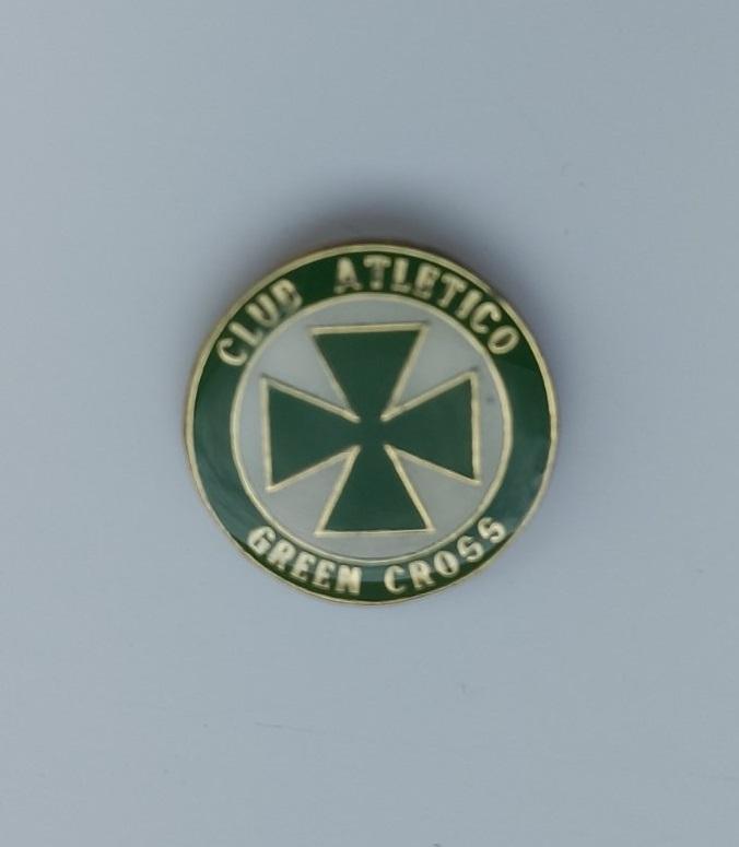 КД Грин Кросс Сантьяго Чили/СD Green Cross Santiago football pin badge