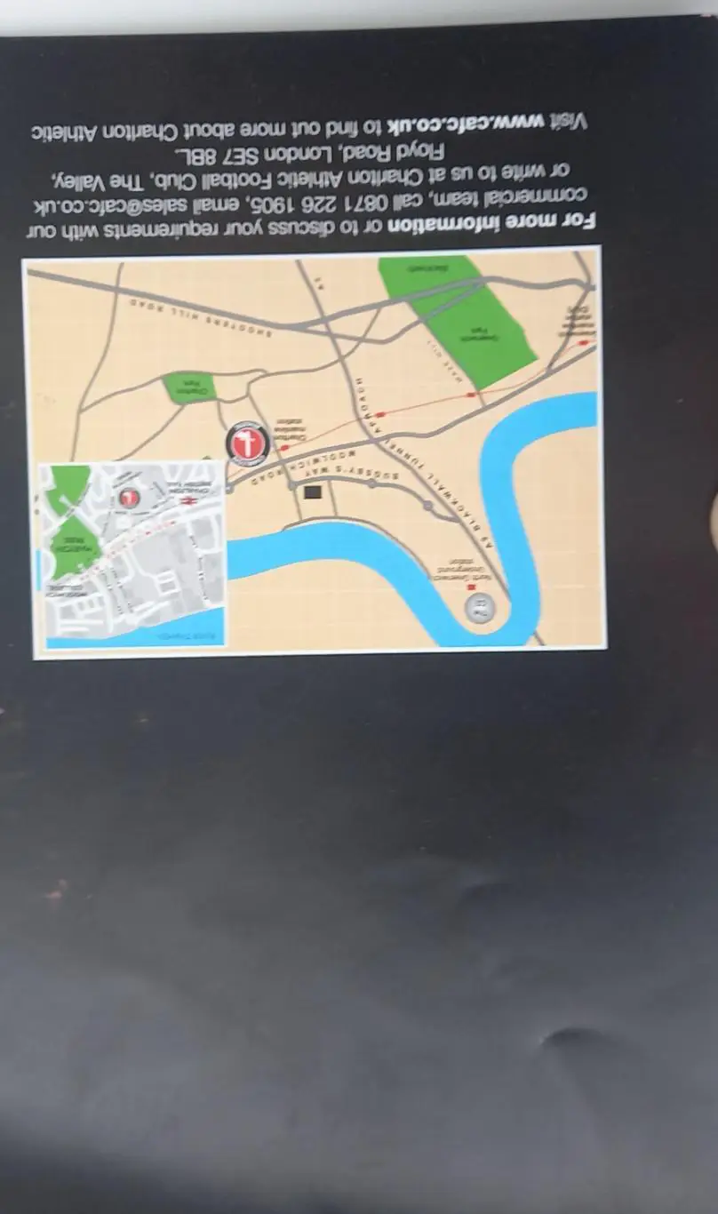 ФК Чарлтон Атлетик программа тура по стадиону 2