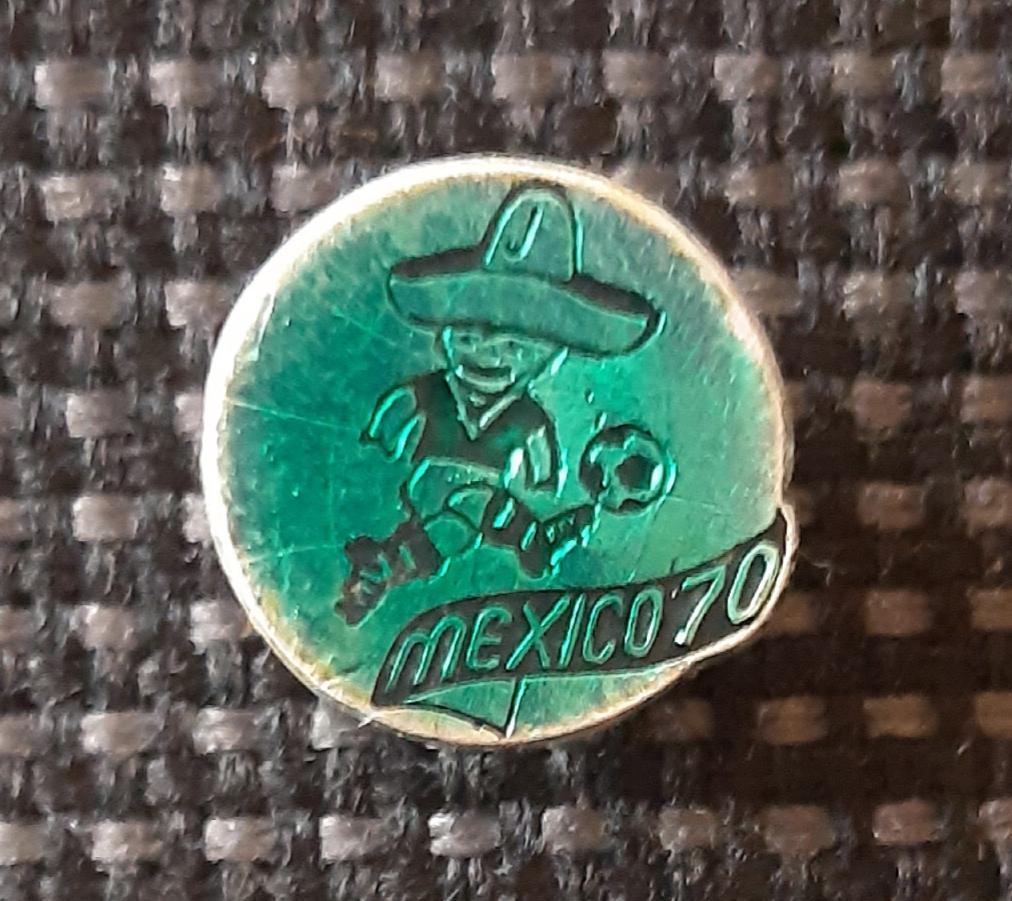 Значок Чемпіонат світу з футболу Мексика 1970 Мехіко 70
